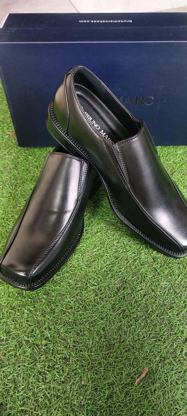 Bruno Marc Men's Slip on Dress Loafers Shoes customer photo 2