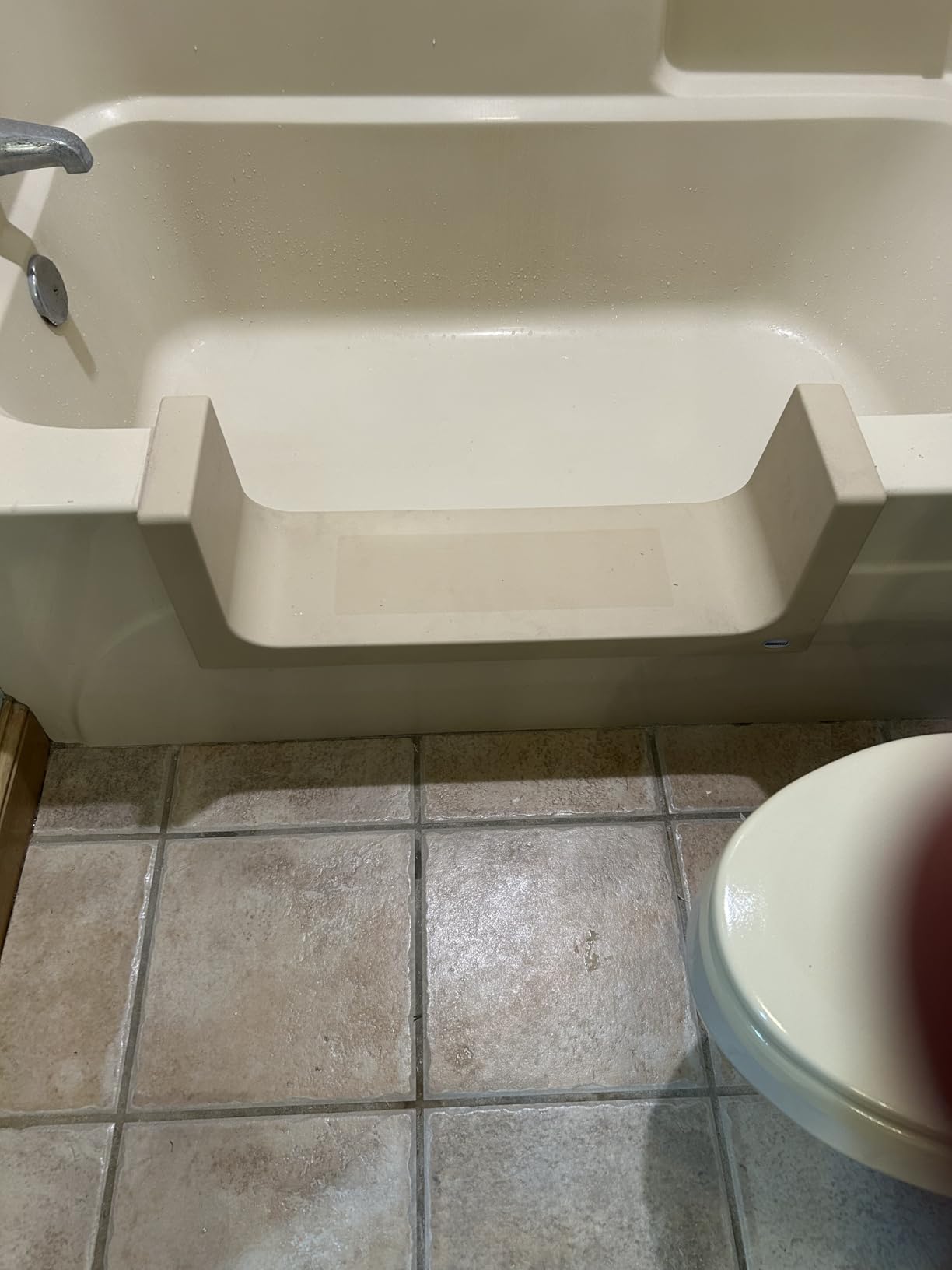 CleanCut Step Tub Conversion Kit, White, Large | Converts an existing bathtub into a safer step-through entry customer photo 1