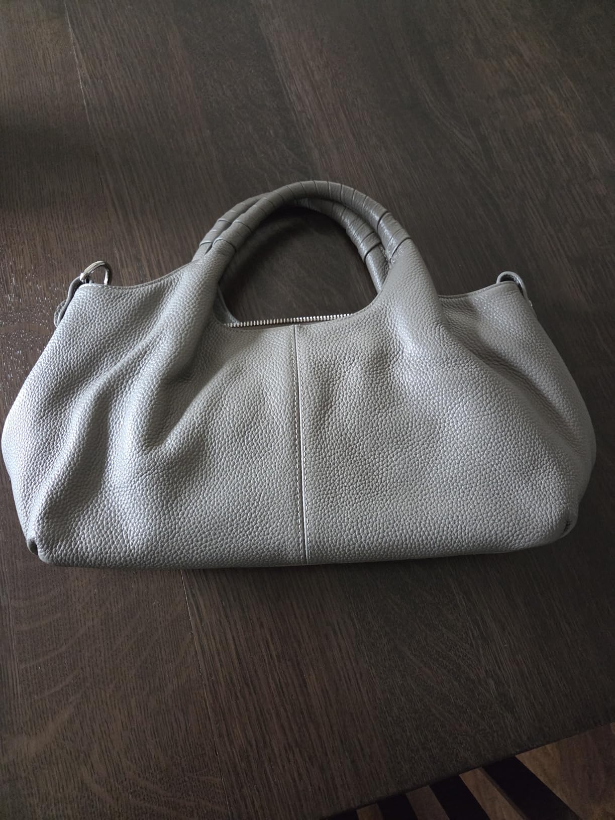 Iswee Leather Satchel Women Purse and Handbag Crossbody Shoulder Bag Hobo customer photo 1