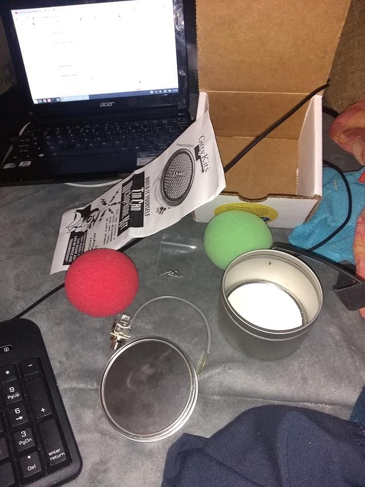 Tin Can Microphone Kit - Build your own old-time Mic! customer photo 1