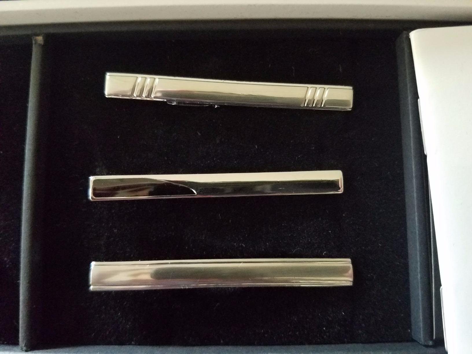 Premium Men's Gift Tie Set Silky Necktie Pocket Squares Tie Clips Cufflinks For Men customer photo 1