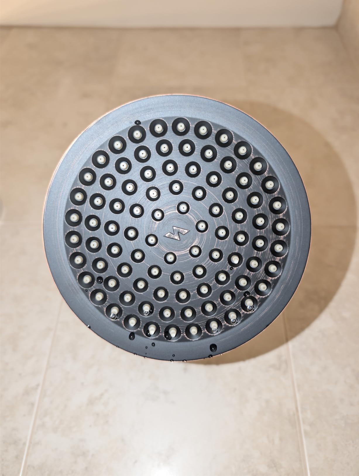 SparkPod Rain Shower Head, 6 Inch Round, Luxury Polished Chrome Finish | High Pressure Shower Heads, 90 Nozzles, Adjustable Showerhead, No Tools Needed, Universal Connection customer photo 1