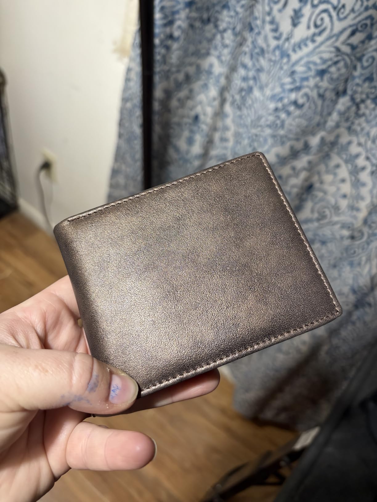 HIMI Wallet for Men-Genuine Leather RFID Blocking Bifold Stylish Wallet With 2 ID Window customer photo 1