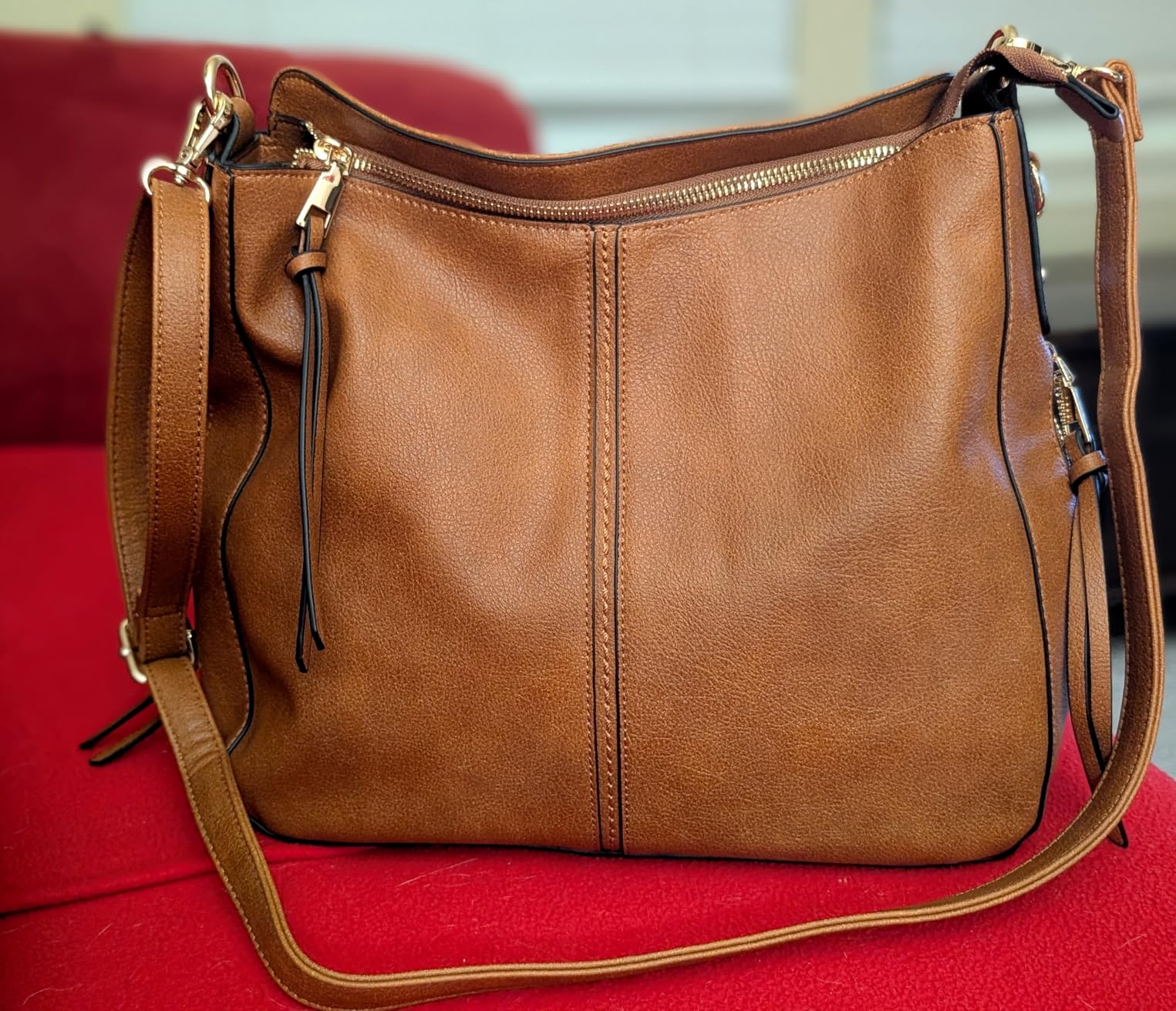 Realer Hobo Crossbody Bag for Women, Designer Shoulder Purse Handbags customer photo 1