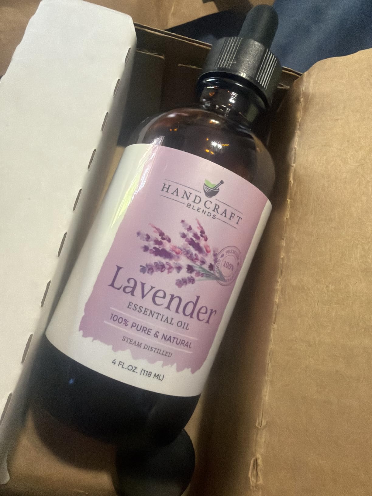 Handcraft Blends Lavender Essential Oil - Huge 4 Fl Oz - Essential Oil for Diffuser and Aromatherapy, Skin, Massage, Candle and Soap Making Fragrance customer photo 2