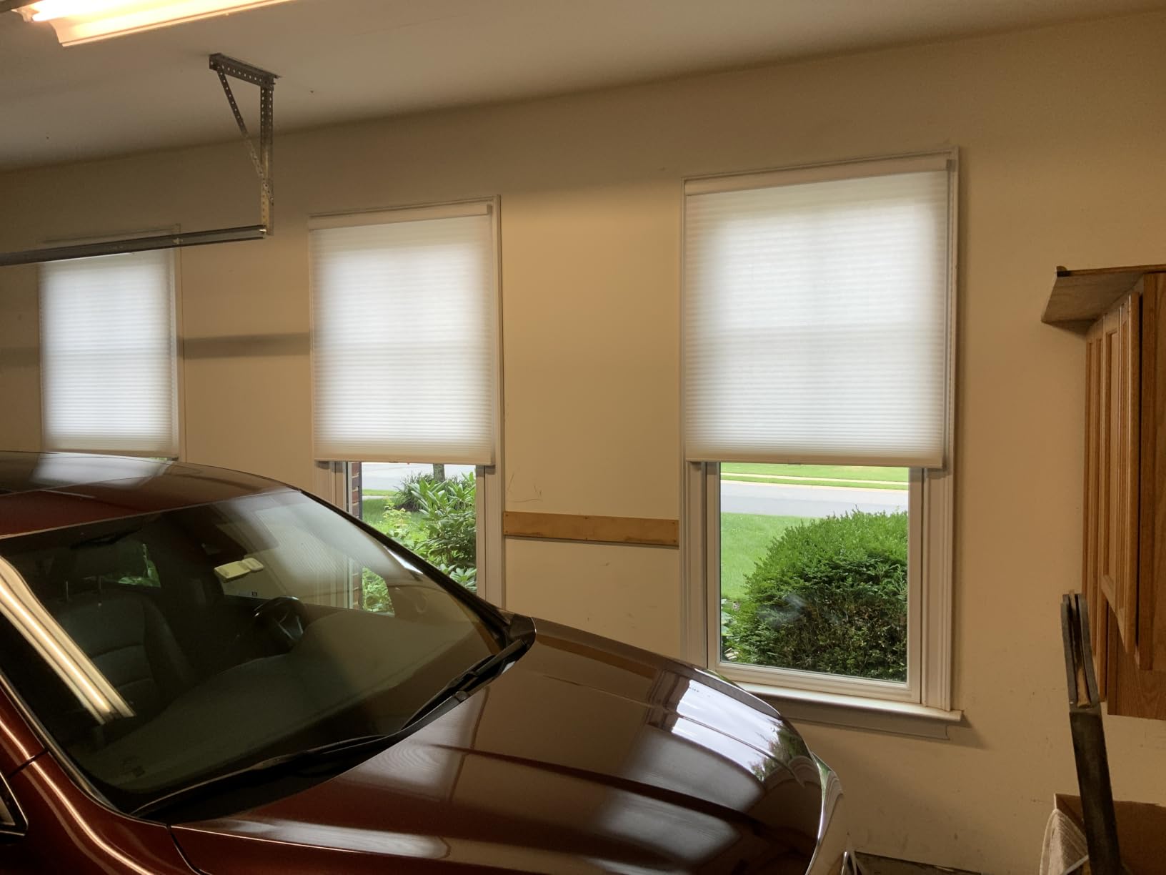 CHICOLOGY Cordless Cellular Shades, Room Darkening, Mist, 30x48 | R-3 Insulated, Room Darkening, Water Resistant, Cordless Child Safe, True to Size, Bedroom, Bathroom, Kitchen, Living Room customer photo 2