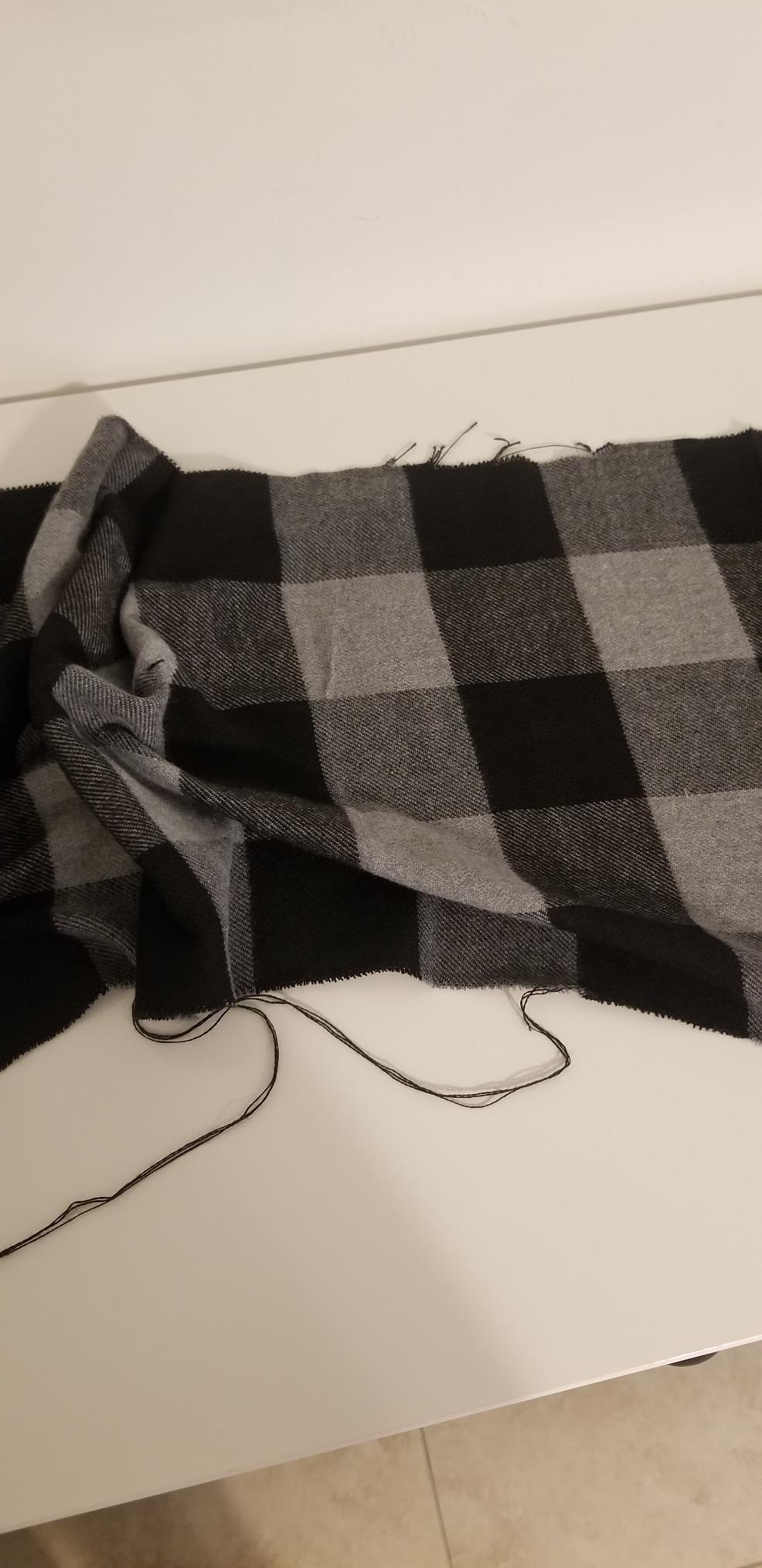 Men's Scarves Classic Winter Plaid Scarf Soft Warm Neckwear 72