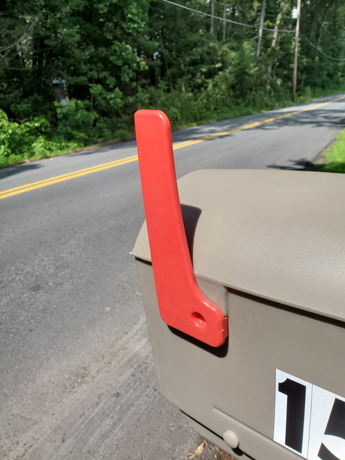 Step2 MailMaster Express Mailbox & Post, Weather Resistant, Large Outdoor Mailboxes, Made of Durable Plastic, Easy to Install, Flag Included, Mocha customer photo 1