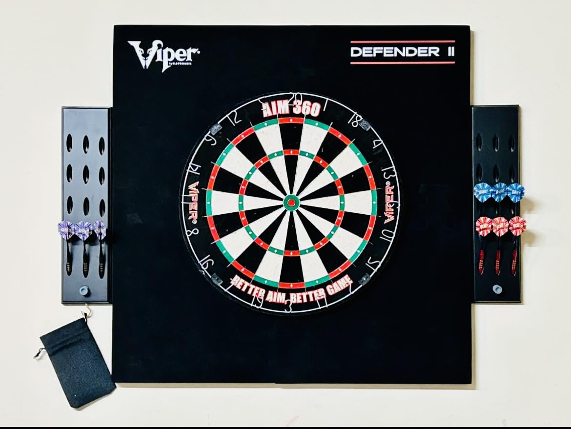 Viper AIM 360 Tournament Bristle Steel Tip Dartboard Set with Training Aiming Marks customer photo 2
