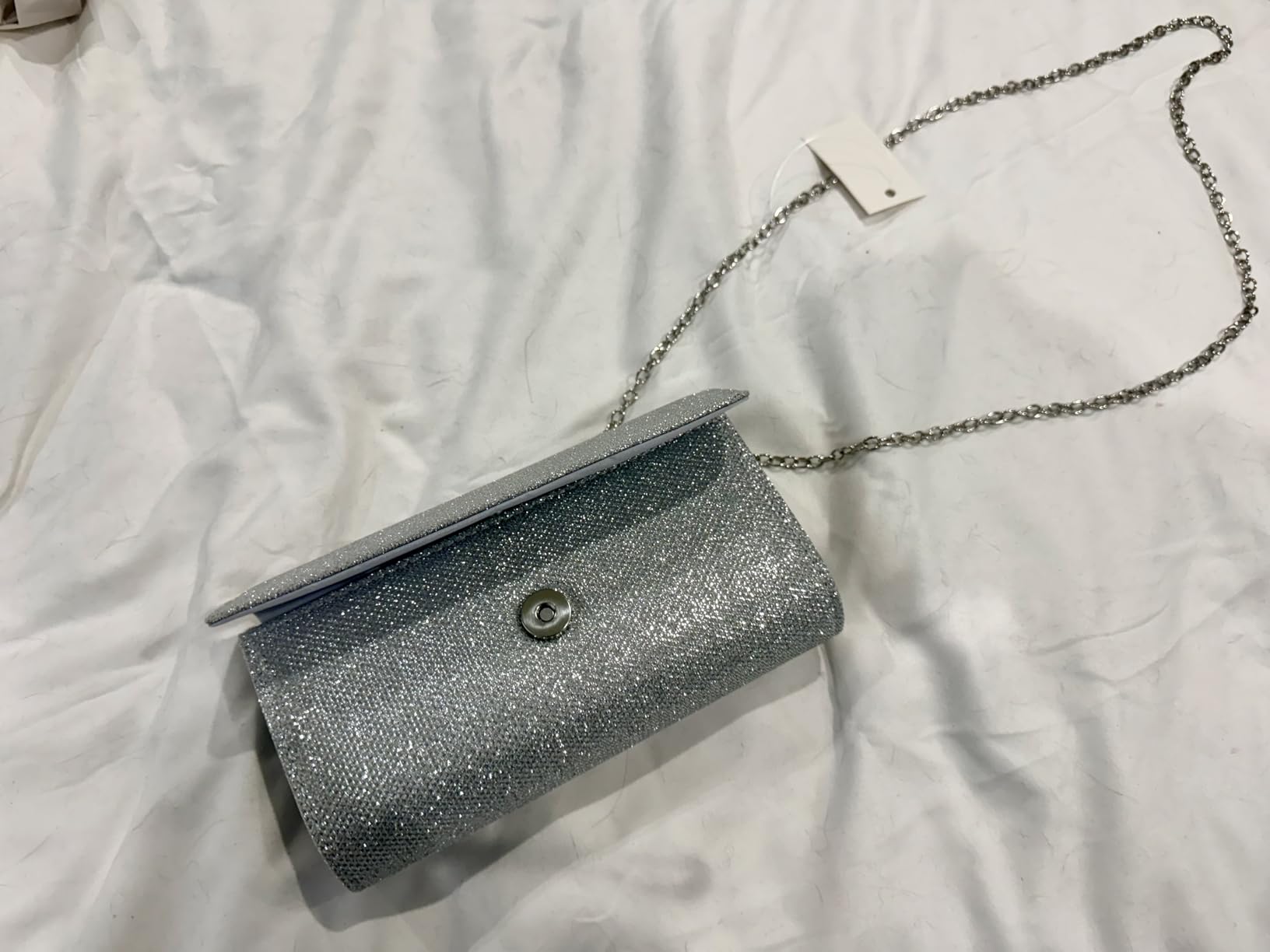 lovyoCoCo Evening Bag Clutch Purses for Women Ladies Sparkling Party Handbag Wedding Bag customer photo 1