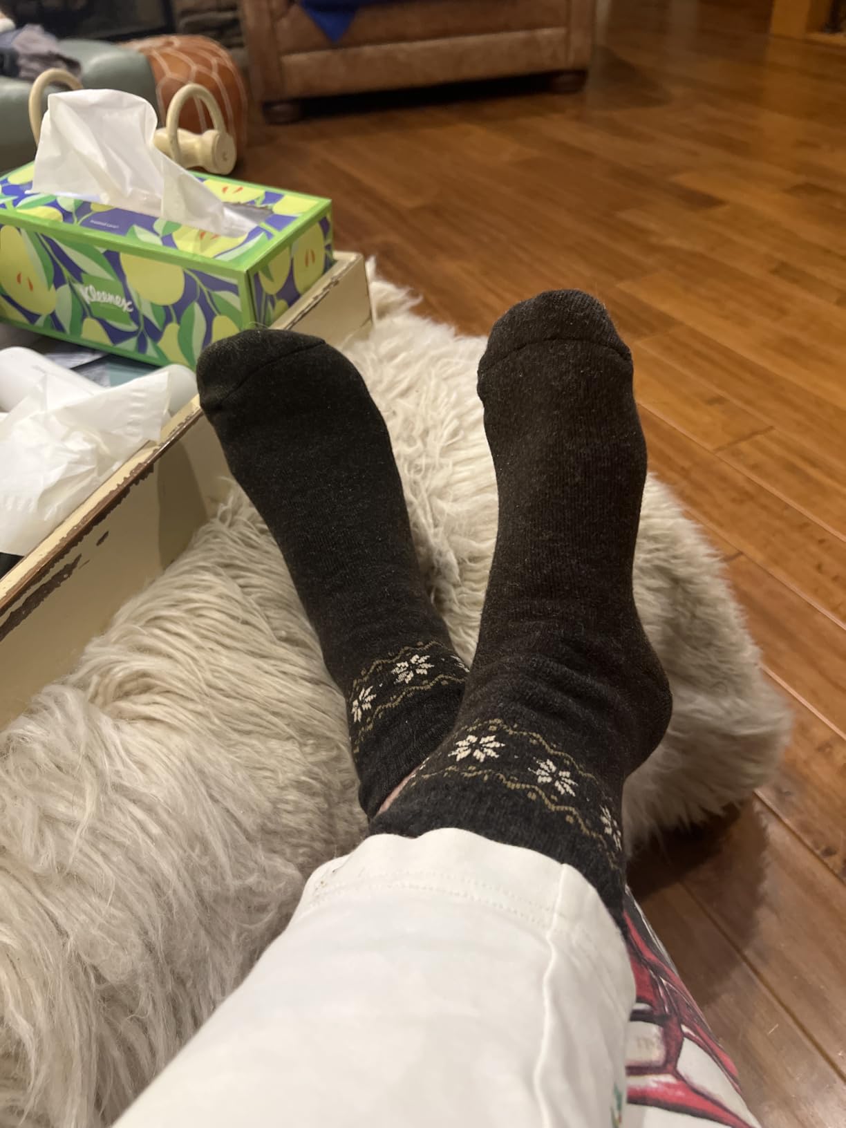 Merino Wool Socks For Women Warm Winter Thick Socks 4 Pairs customer photo 2