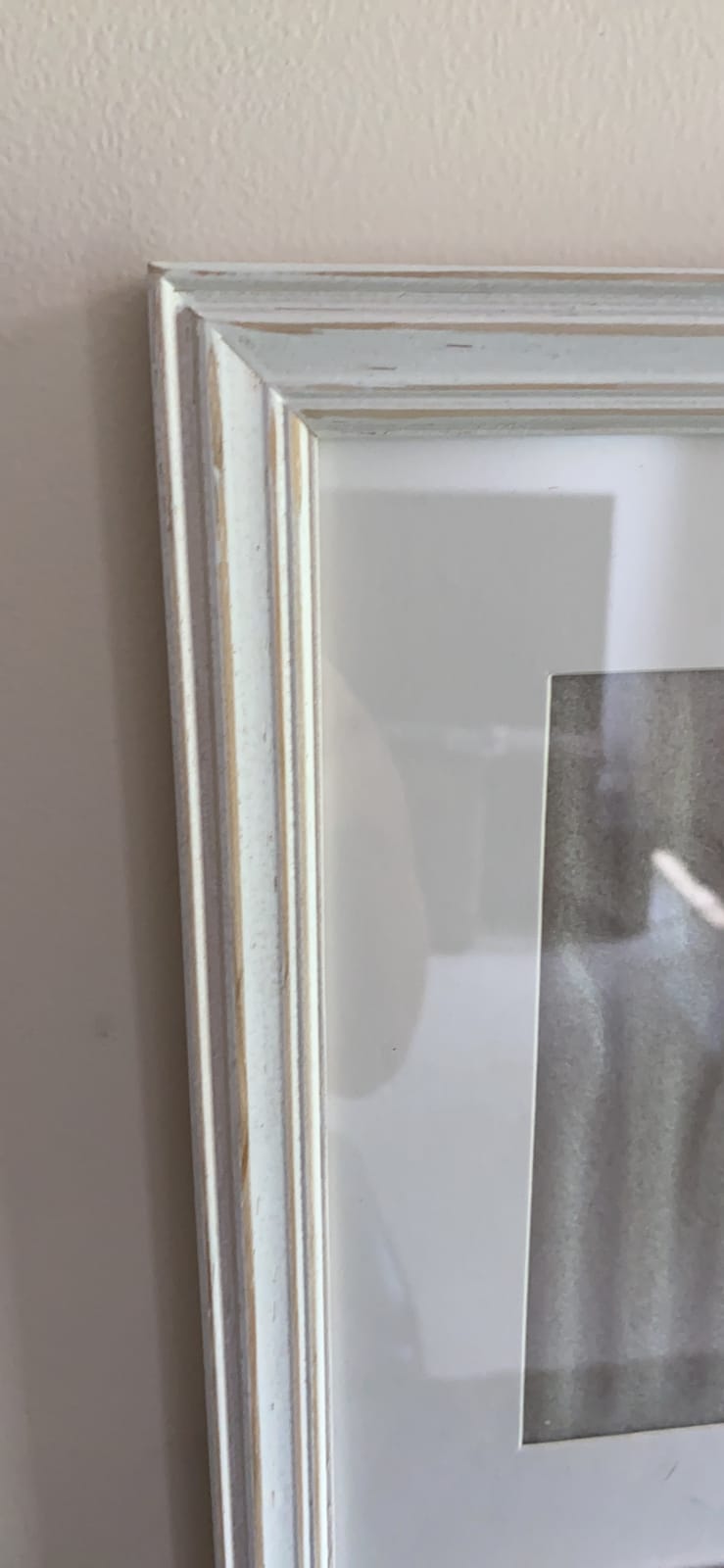 Kate and Laurel Bordeaux Gallery Wall Kit, Set of 10 with Assorted Size Frames in 3 Different Finishes - White Wash, Charcoal Gray, and Rustic Gray customer photo 1