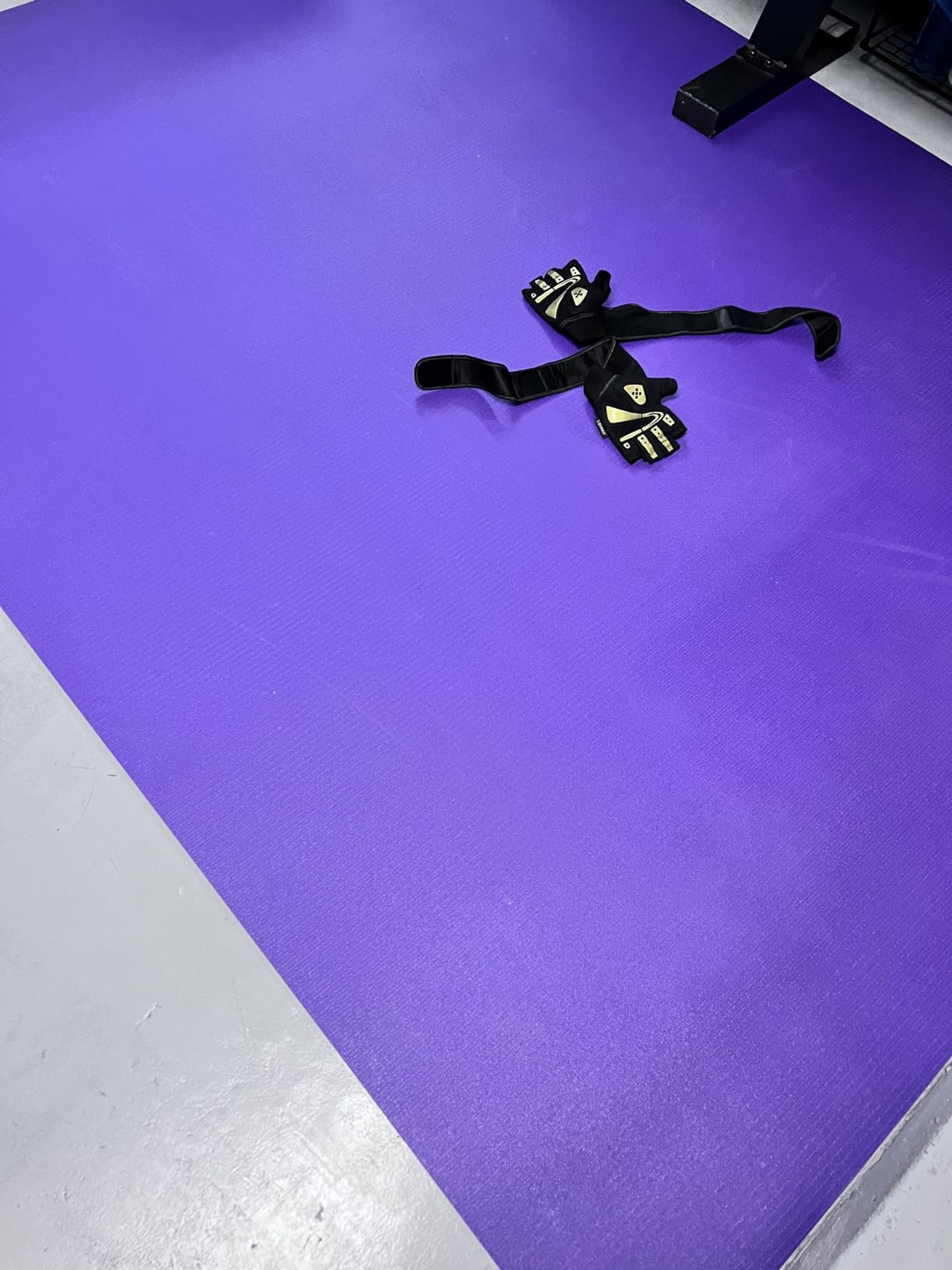GXMMAT Extra Large Exercise Mat 16'x6'/12'x6'/10'x6'/8'x6'(7mm), Extra Wide Workout Mats for Home Gym Flooring, Non-Slip Thick Durable Cardio Mat customer photo 1