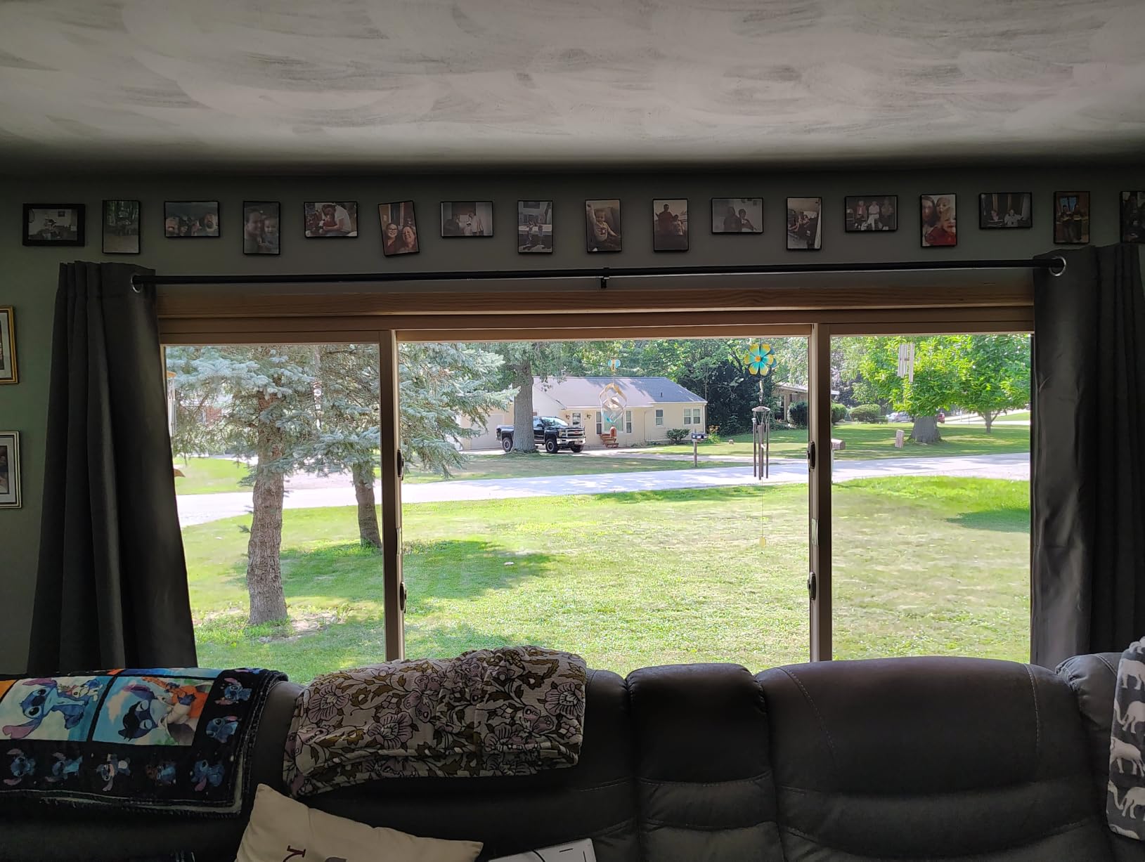 NICETOWN 100% Blackout Window Curtain Panels, Cold and Full Light Blocking Drapes with Black Liner for Nursery, 84 inches Drop Thermal Insulated Draperies (White, 2 Pieces, 52 Wide Each Panel) customer photo 1