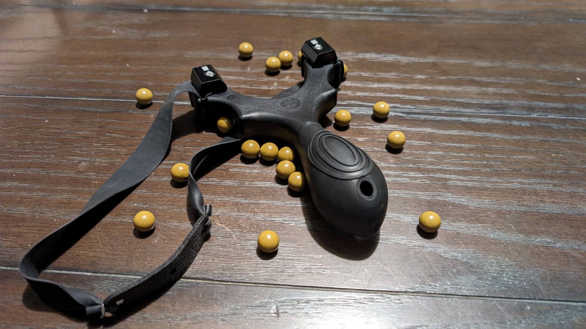 SimpleShot Scout XT Slingshot with Target, Clay Ammo and Bands for Professional Hunting and Powerful Target Shooting Sling Shot customer photo 1