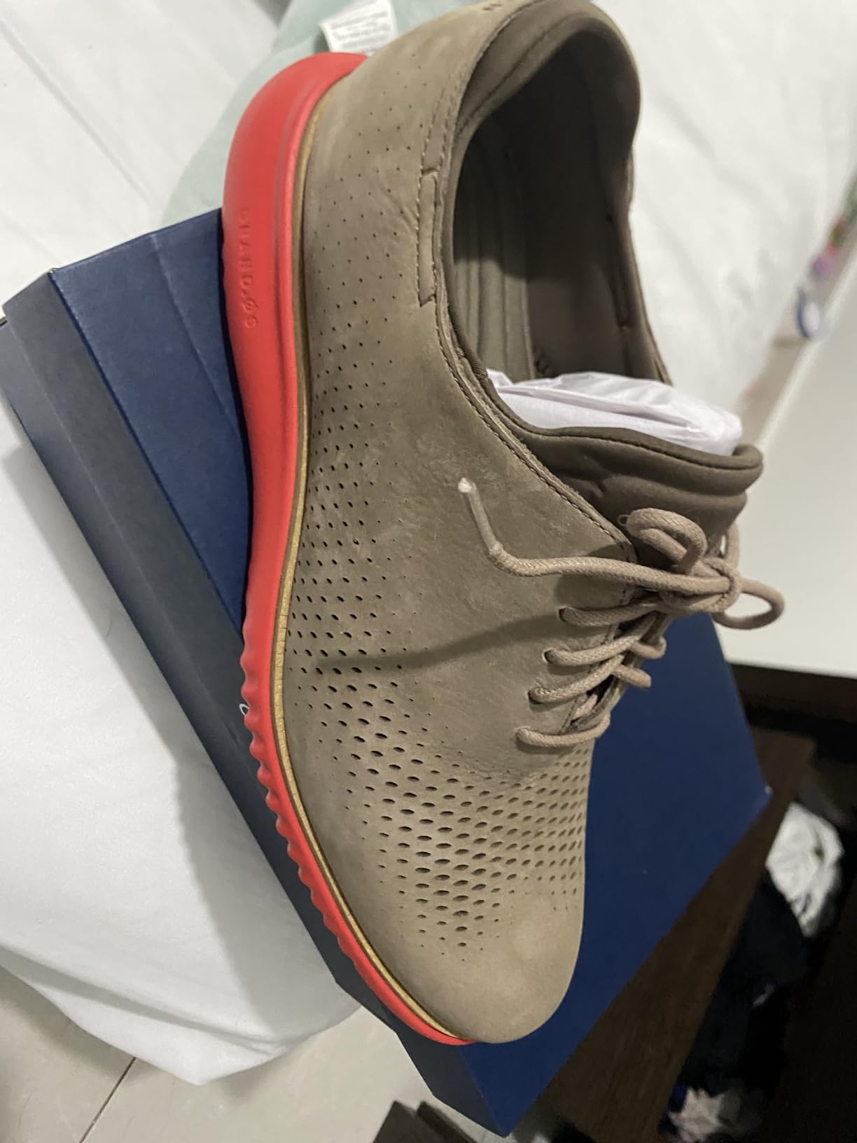 Cole Haan Men's 2.Zerogrand Laser Wingtip Oxfords customer photo 1