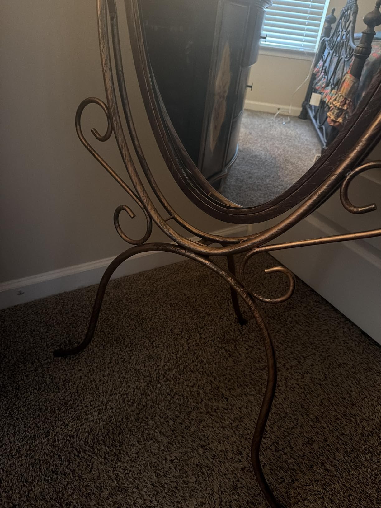 Boutique Cobblestone Cheval Floor Mirror customer photo 2