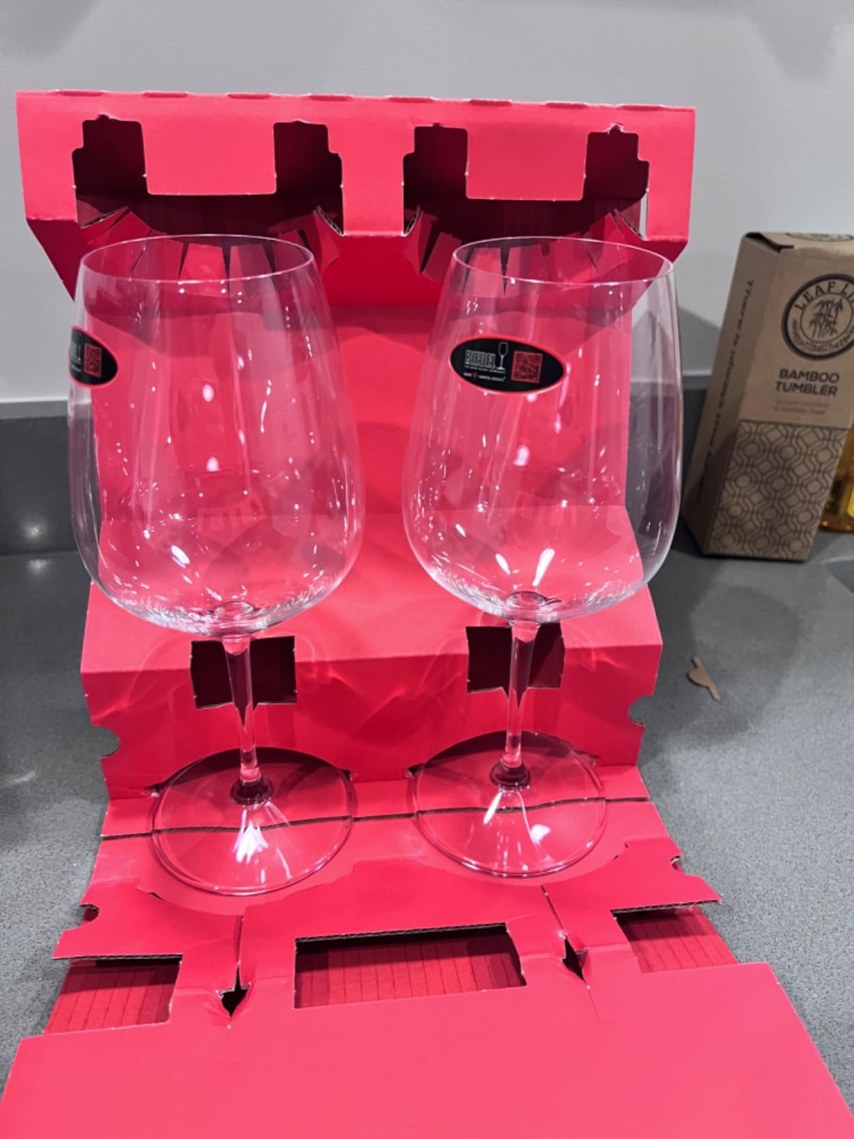 Riedel Extreme Cabernet Wine Glasses, Set of 4, Clear, Dishwasher Safe 4411/0 customer photo 2