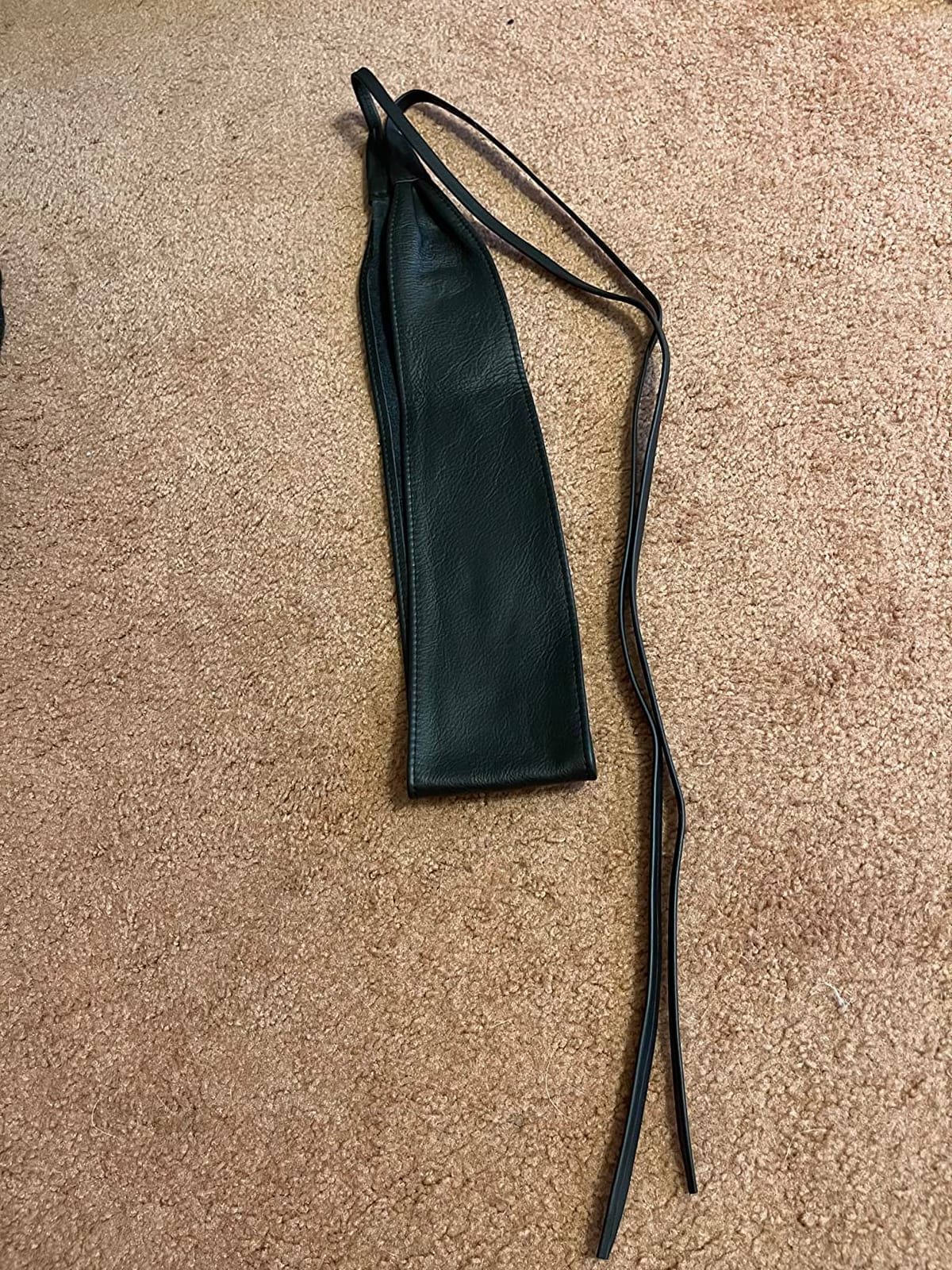 FASHIONGEN - Woman Italian leather Obi belt, CASSIANE customer photo 1