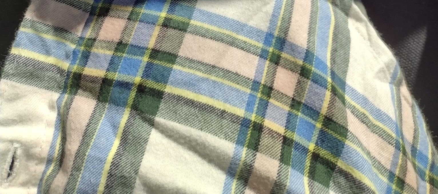 Amazon Essentials Women's Regular-Fit Long-Sleeve Lightweight Cotton Brushed Flannel Shirt customer photo 1
