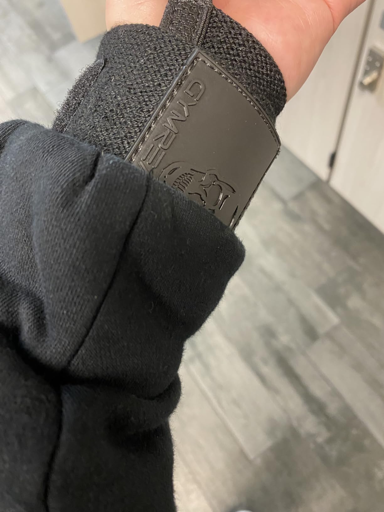 Gymreapers Weightlifting Wrist Wraps (IPF Approved) Professional Quality Wrist Support with Heavy Duty Thumb Loop - Best Wrap for Powerlifting Competition, Strength Training, Bodybuilding customer photo 2