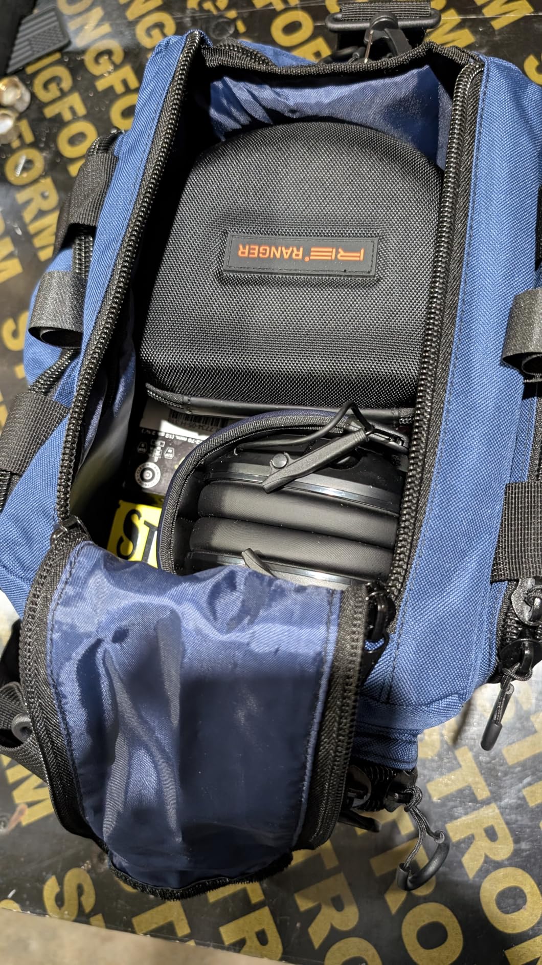 Exos Tactical Range Bag - Medium Size Range Bag for Shooting - Gun Case for Handguns, Ammo Storage, Tactical Backpack, Molle Webbing, Free Subdued USA Patch customer photo 2