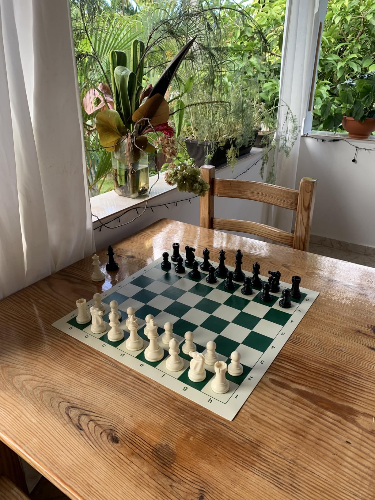 WE Games Bobby Fischer Ultimate Chess Pieces Set, Staunton Plastic Tournament Chess Set - Extra Queens, Triple Weighted customer photo 2