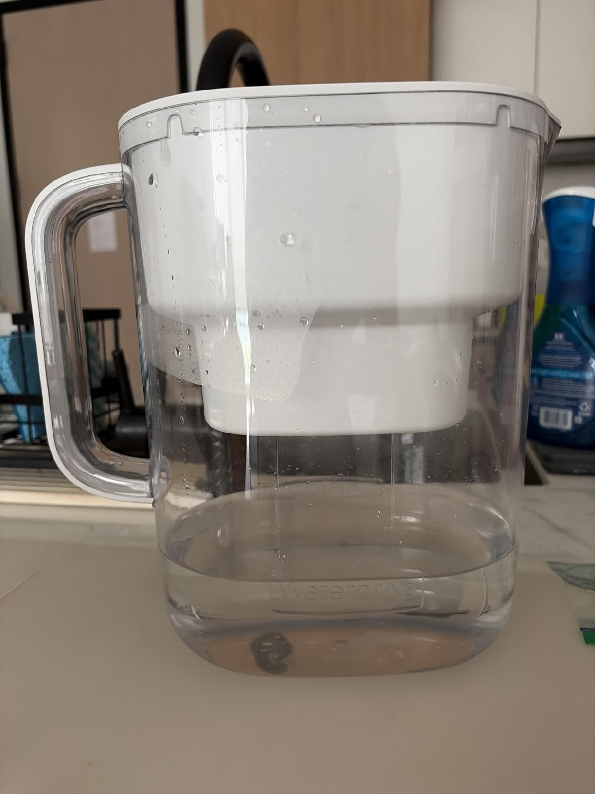 Waterdrop PT-07B Water Filter Pitcher, 10-Cup, NSF Certified, 200-Gallon Long-Life Filter, Improves Coffee & Tea Taste, Reduces PFOA/PFOS and Chlorine, 5X Longer Filter Life, Blue customer photo 2