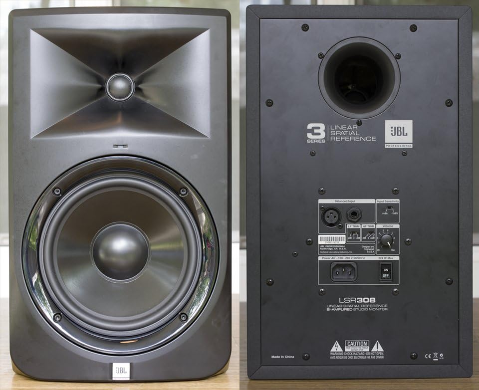 (2) JBL 308P MkII 8
