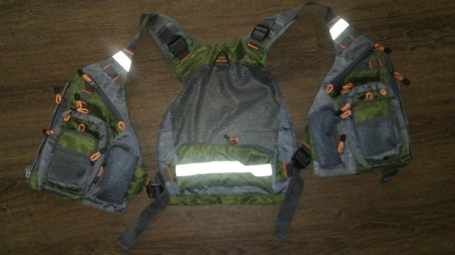 BASSDASH Strap Fishing Vest Adjustable for Men and Women, for Fly Bass Fishing and Outdoor Activities customer photo 1