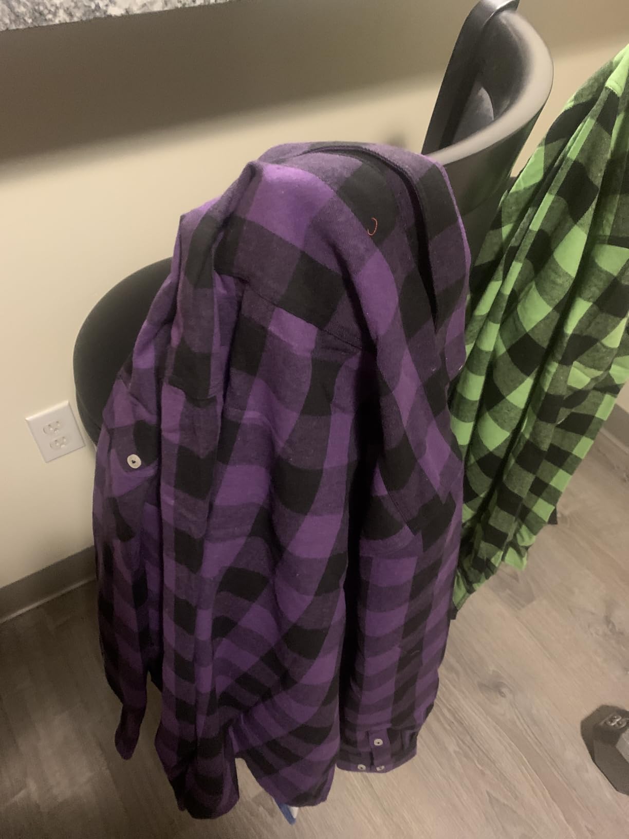 Alimens & Gentle Men's Button Down Regular Fit Long Sleeve Plaid Flannel Casual Shirts customer photo 1