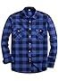 Alimens & Gentle Men's Button Down Regular Fit Long Sleeve Plaid Flannel Casual Shirts customer photo 2