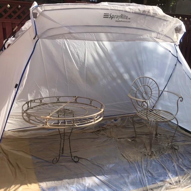 EasyGo Products Sprayrite 2 Paint Spray Shelter Spray Booth Painting Tent customer photo 1