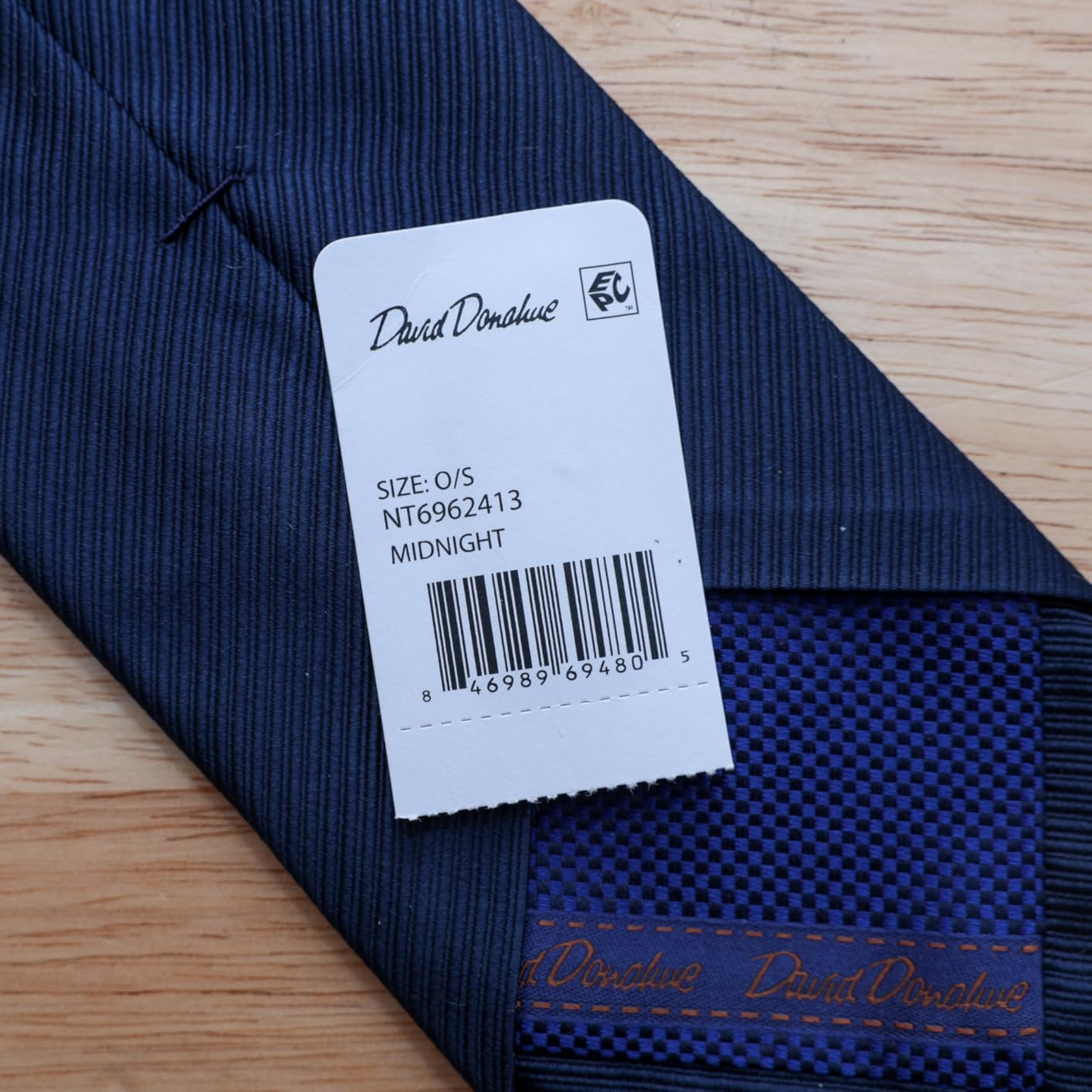 Men's 100% Italian Silk Neck Tie, Handmade in USA customer photo 1