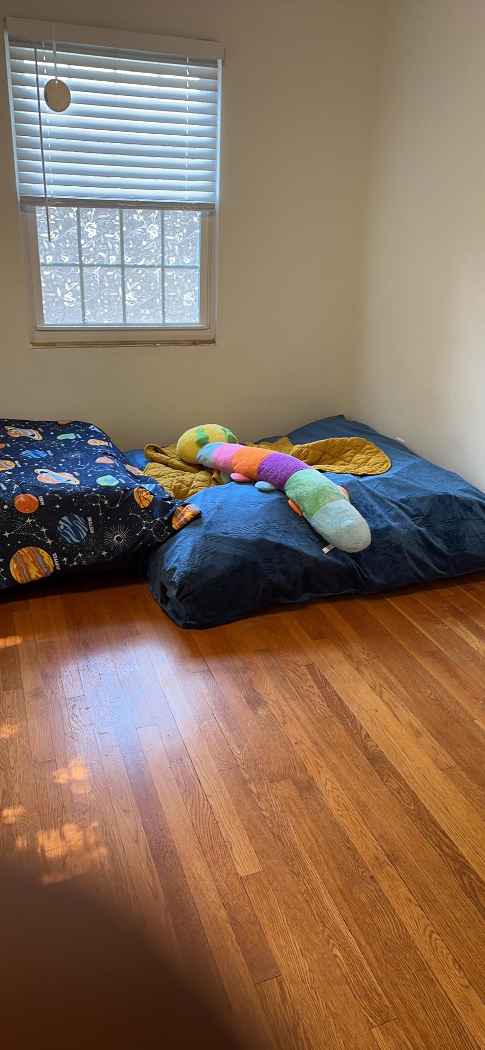 Milliard Crash Pad Sensory Pad with Foam for Kids and Adults with Washable Cover (5 feet x 5 feet) (Blue) customer photo 2