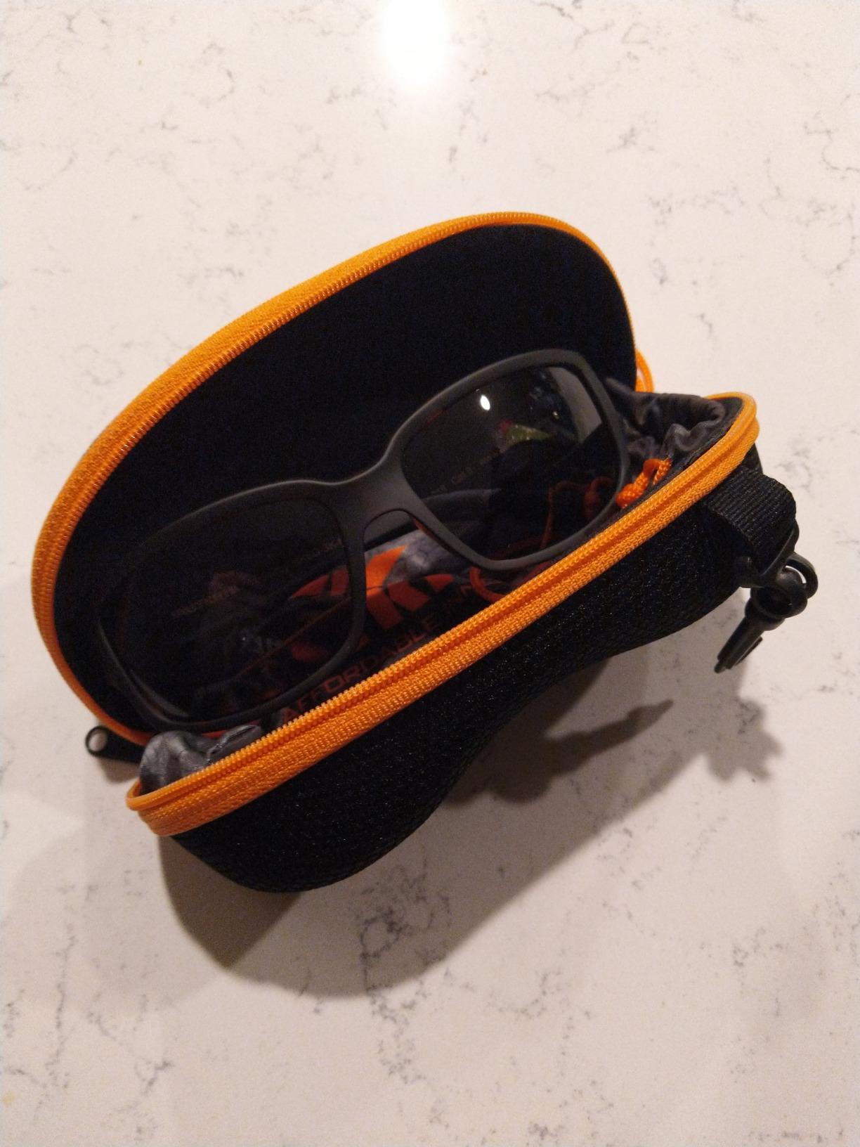 KastKing Skidaway Polarized Sport Sunglasses for Men and Women, Wrap Design | PuriVex Water & Salt Repellent, UV Protection, Lightweight, Ideal for Driving, Fishing, Cycling, Running, Case & Pouch customer photo 2