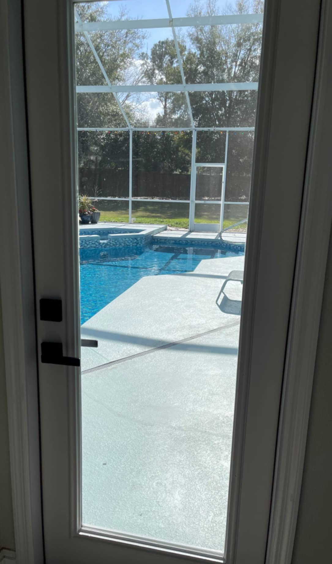 National Door Company ZZ364628R Fiberglass Smooth, Primed, Right Hand Outswing, Prehung Door, Full Lite, Clear Glass, 36