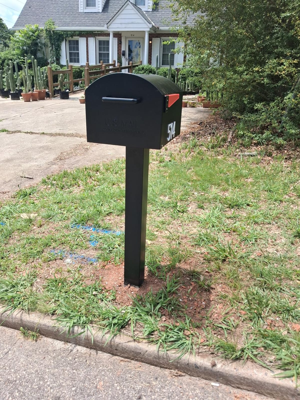 Mail Boss Orca Extra Large Galvanized Steel Post Mount Mailbox, Non-Locking (USPS approved T4 rural) customer photo 1