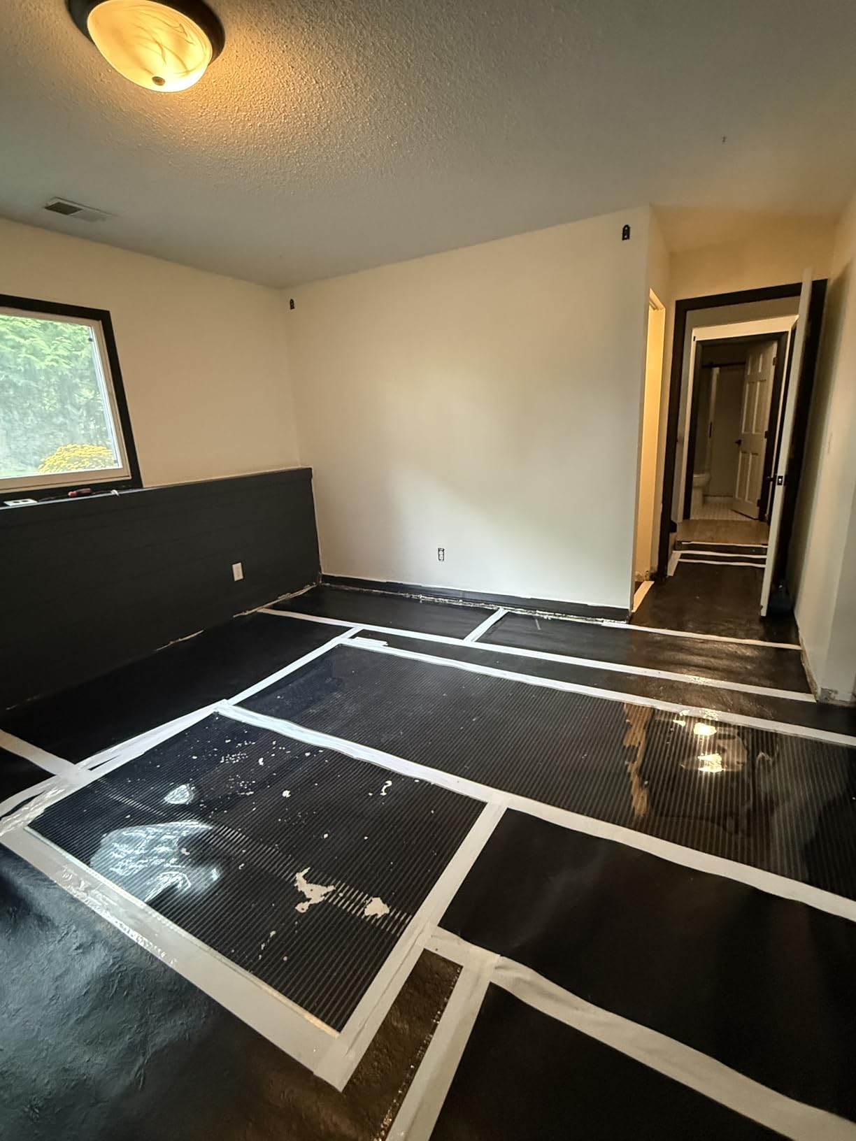 QuietWalk LV 100 Sq Ft Underlayment for Luxury Vinyl, Laminate & Engineered Wood Flooring, Made in USA, Sound Reduction & Moisture Barrier customer photo 2