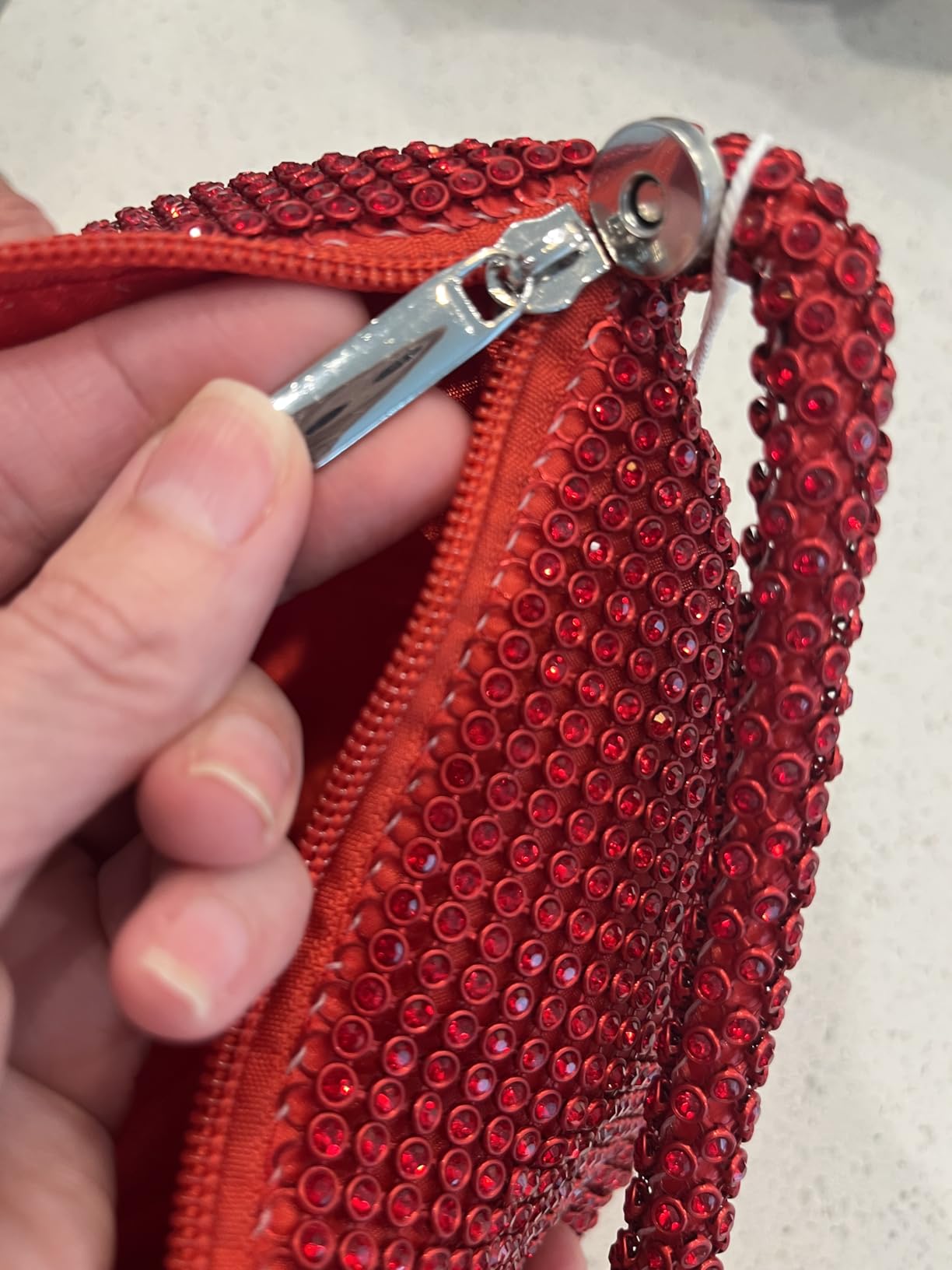 Women's Rhinestone Clutch Triangle Sparkly Glitter Evening Bags customer photo 1