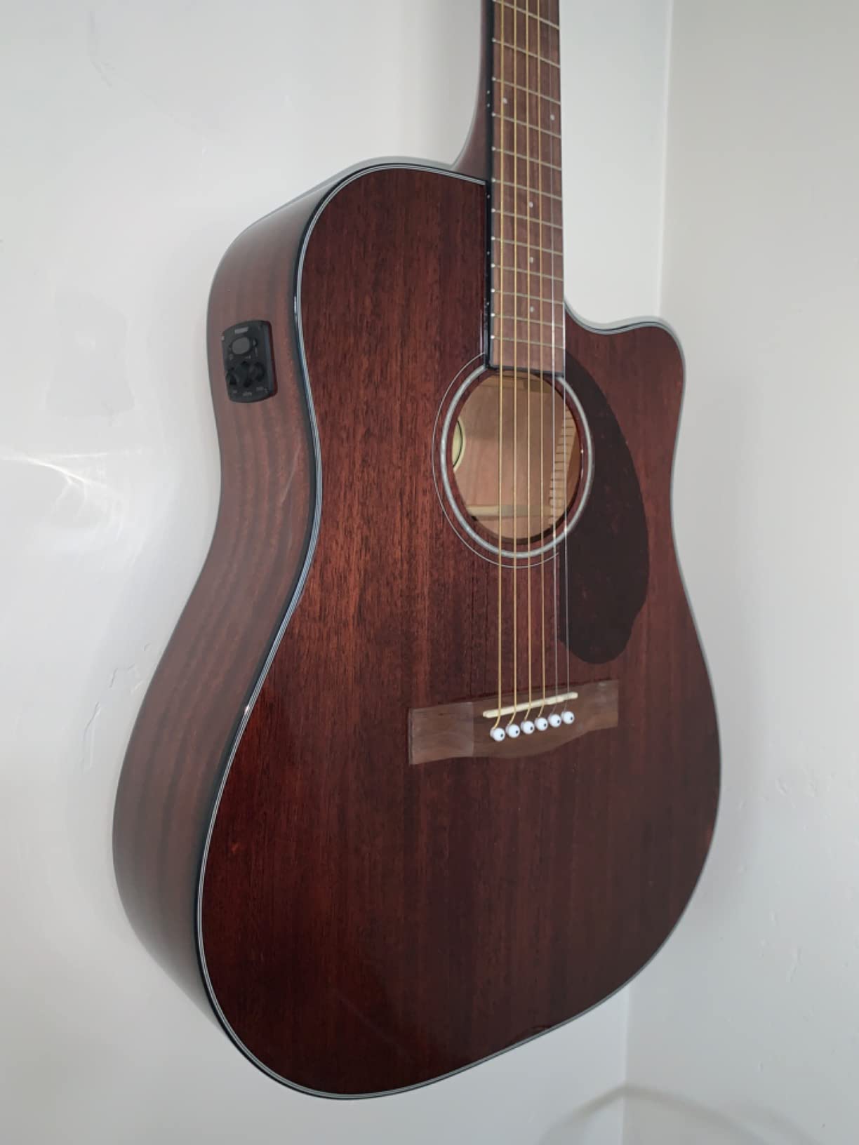 CD-140SCE Acoustic Electric Guitar, Dreadnought, with Case, Mahogany customer photo 1