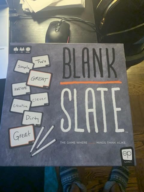 USAOPOLY BLANK SLATE, Where Great Minds Think Alike, Fun Family-Friendly Board Game, Word Association Party Game, 3-8 Players, Ages 8+ customer photo 2