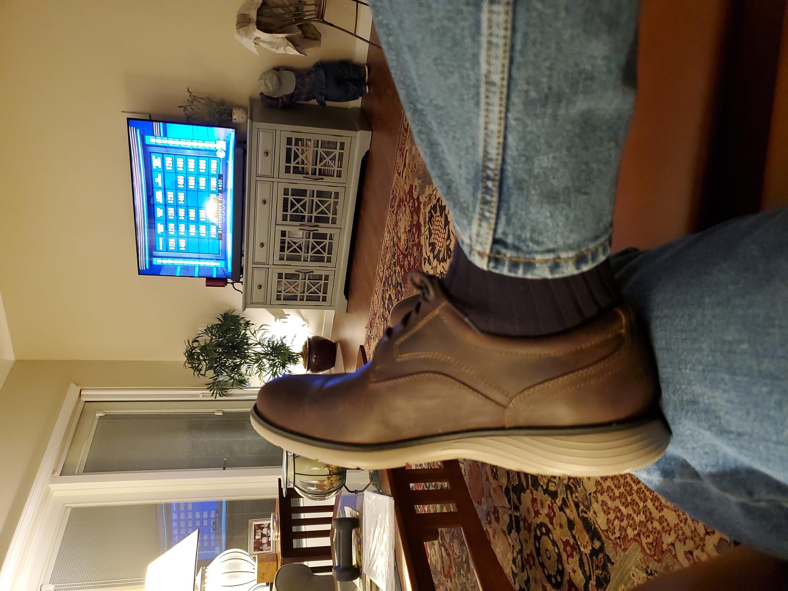 Rockport Men's Garett Plain Toe Oxford customer photo 2
