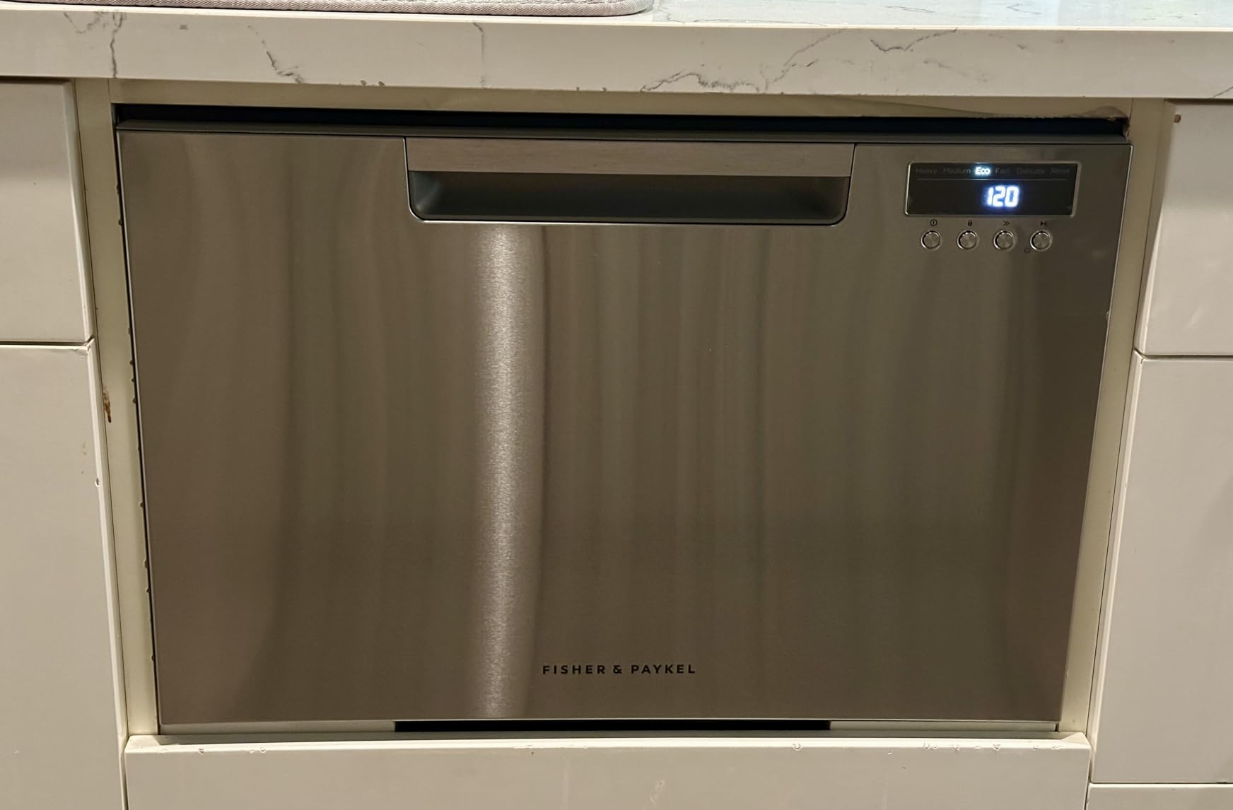 Fisher & Paykel DD24SAX9 Series 7 Contemporary Single DishDrawer | Built-In Dishwashers, Stainless Steel Dishwasher Machine, Flexible Washing Options with 6 Wash Programs customer photo 2