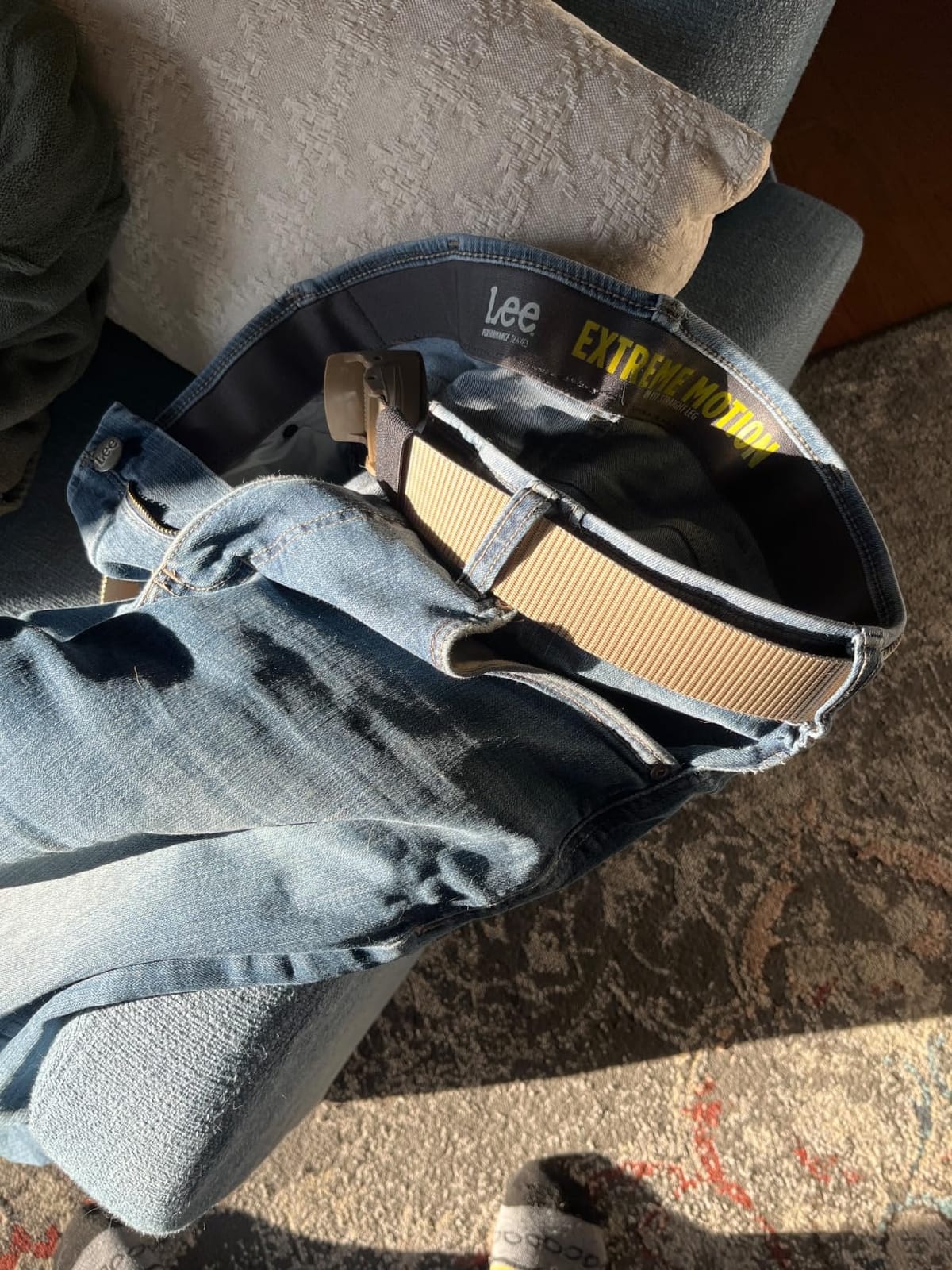 Lee Men's Extreme Motion Straight Taper Jean customer photo 1