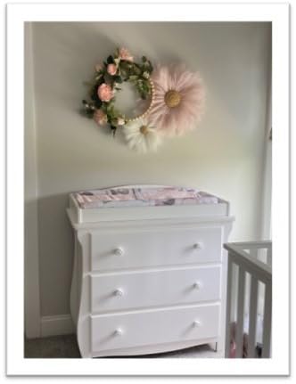 Delta Children Lancaster 3 Drawer Dresser with Changing Top, Greenguard Gold Certified, Grey customer photo 1