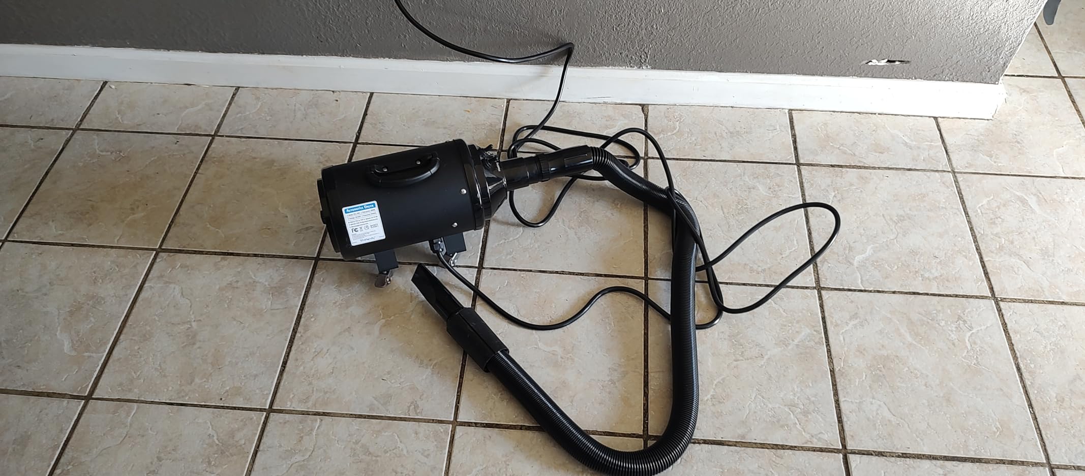 SHELANDY Powerful Motorcycle & Car Dryer with 14 Foot Flexible Hose & Wheels customer photo 1