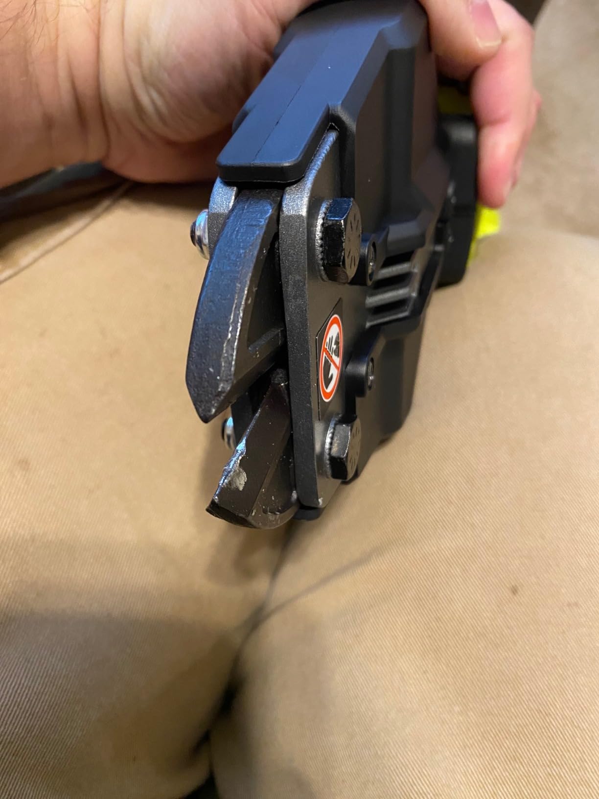 RYOBI ONEAND 18V Cordless Bolt Cutters Tool ONLY P592 | Battery and Charger Sold Separately customer photo 2