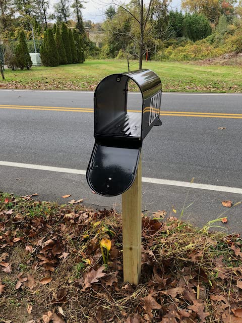 Gibraltar Mailboxes OM160BEC Outback Double Door, Large Capacity Mailbox, Black customer photo 2