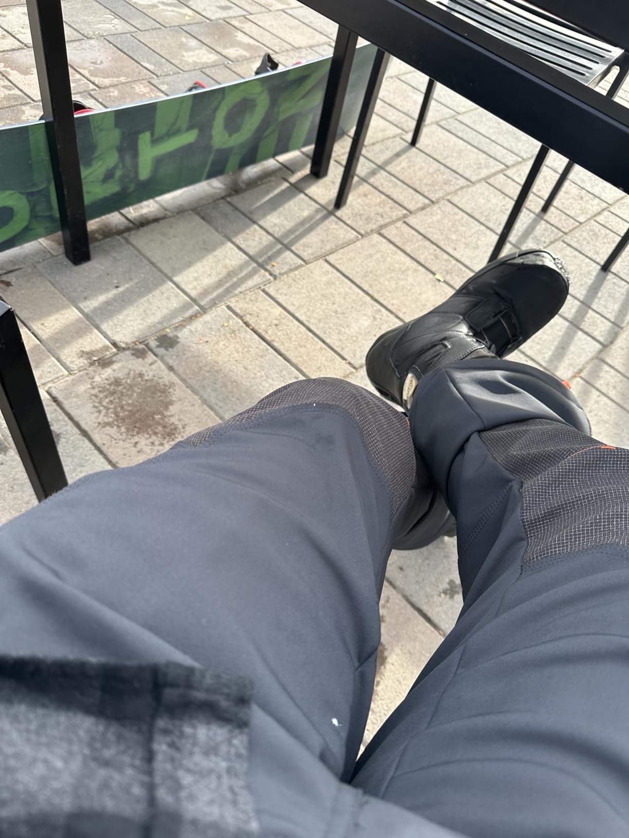 Gash Hao Mens Snow Ski Waterproof Softshell Snowboard Pants Outdoor Hiking Fleece Lined Zipper Bottom Leg customer photo 2